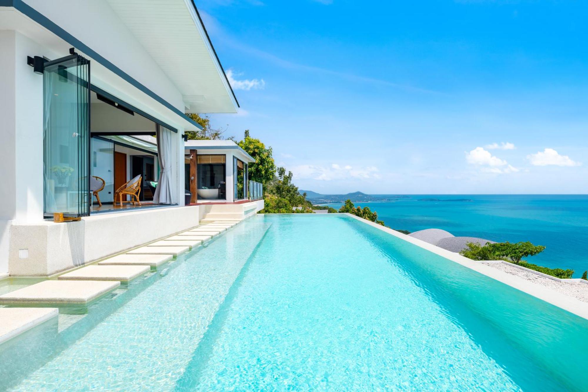 Karpe Diem Villa - Twin Infinity Pools Praia Chaweng Exterior foto