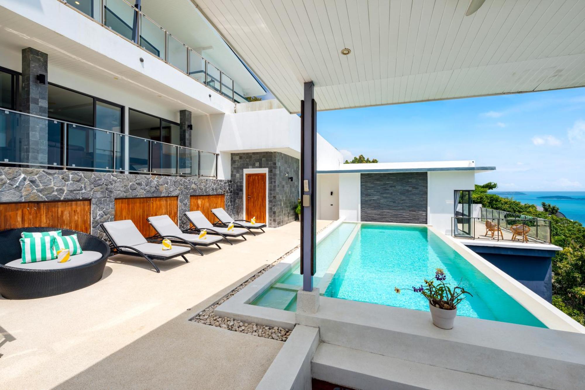 Karpe Diem Villa - Twin Infinity Pools Praia Chaweng Exterior foto