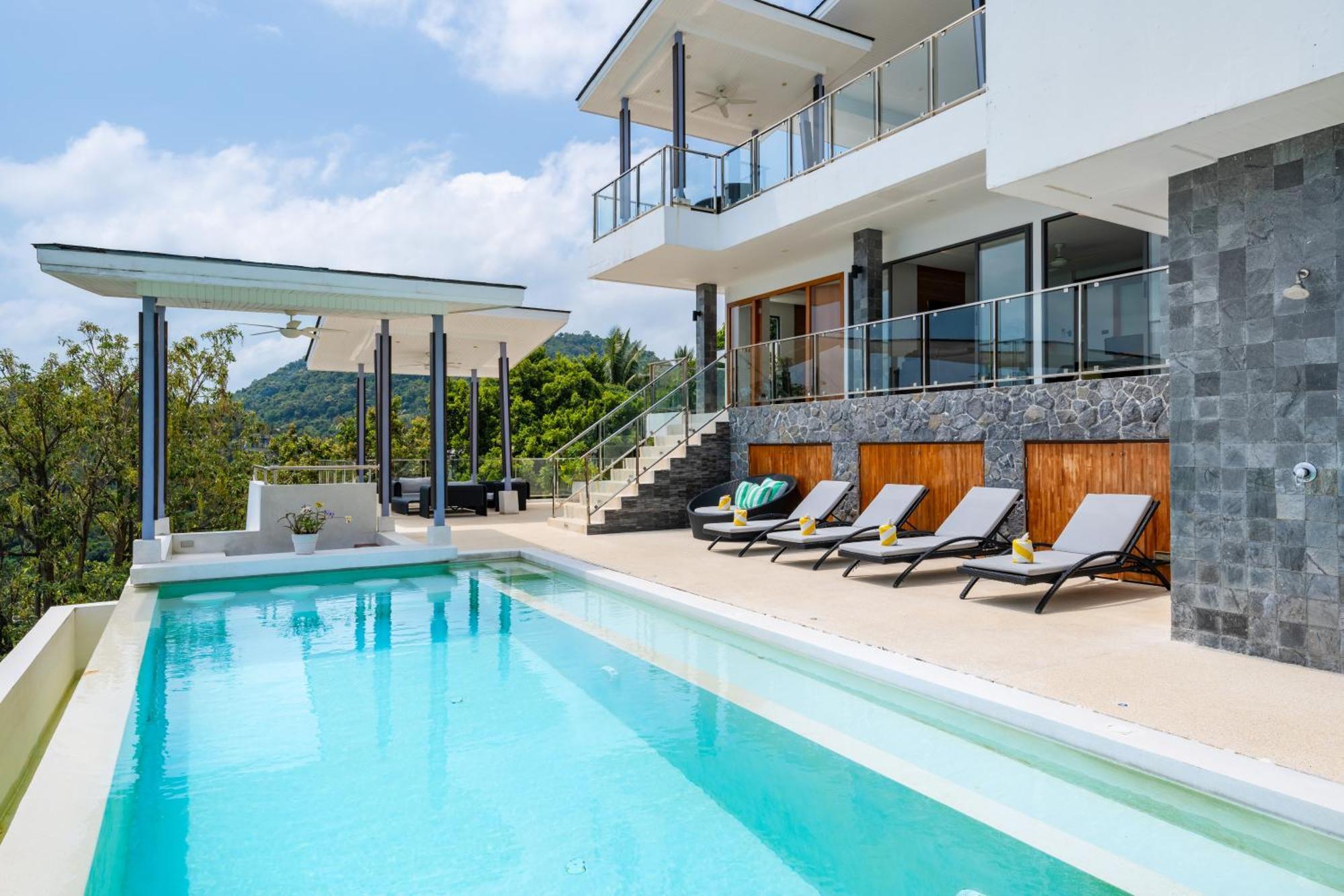Karpe Diem Villa - Twin Infinity Pools Praia Chaweng Exterior foto