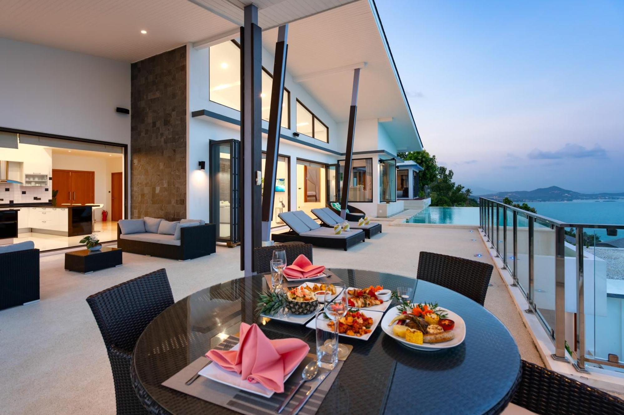 Karpe Diem Villa - Twin Infinity Pools Praia Chaweng Exterior foto