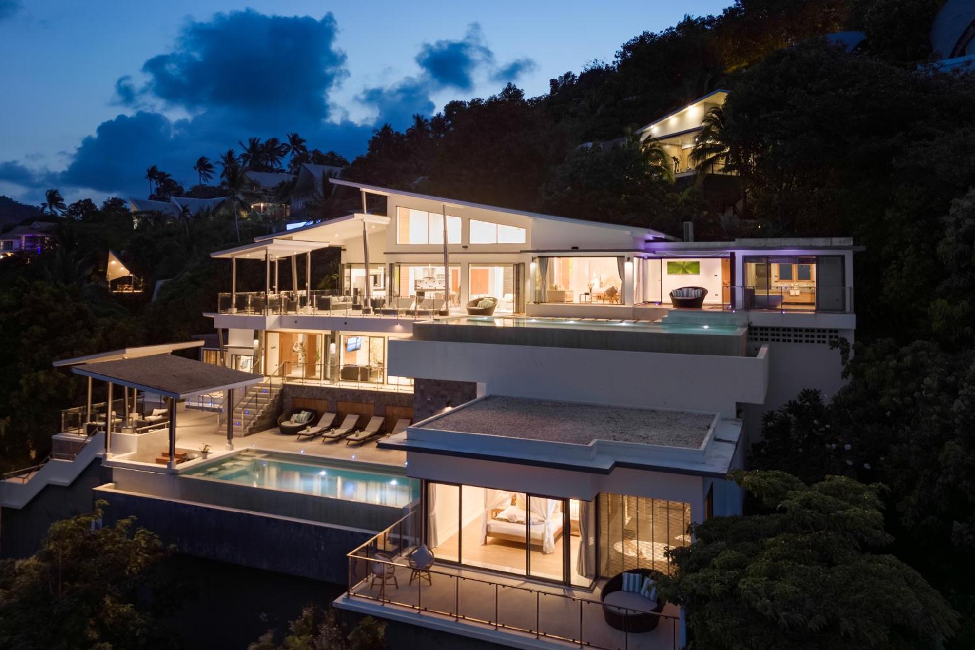 Karpe Diem Villa - Twin Infinity Pools Praia Chaweng Exterior foto
