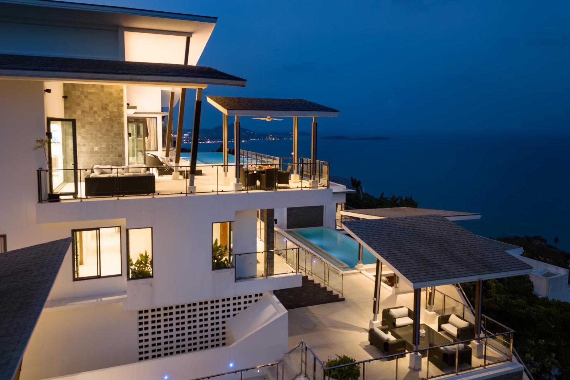 Karpe Diem Villa - Twin Infinity Pools Praia Chaweng Exterior foto