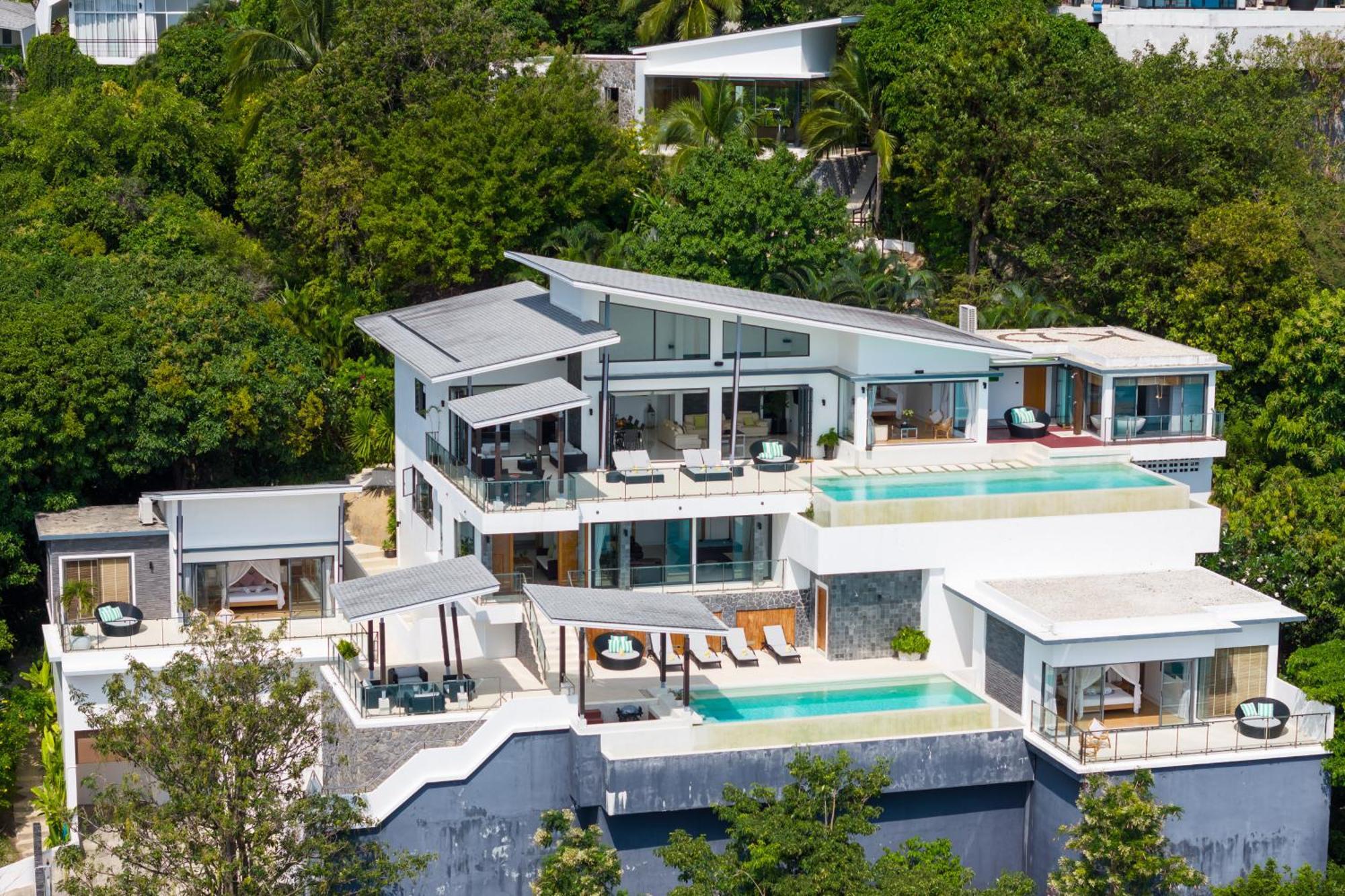Karpe Diem Villa - Twin Infinity Pools Praia Chaweng Exterior foto