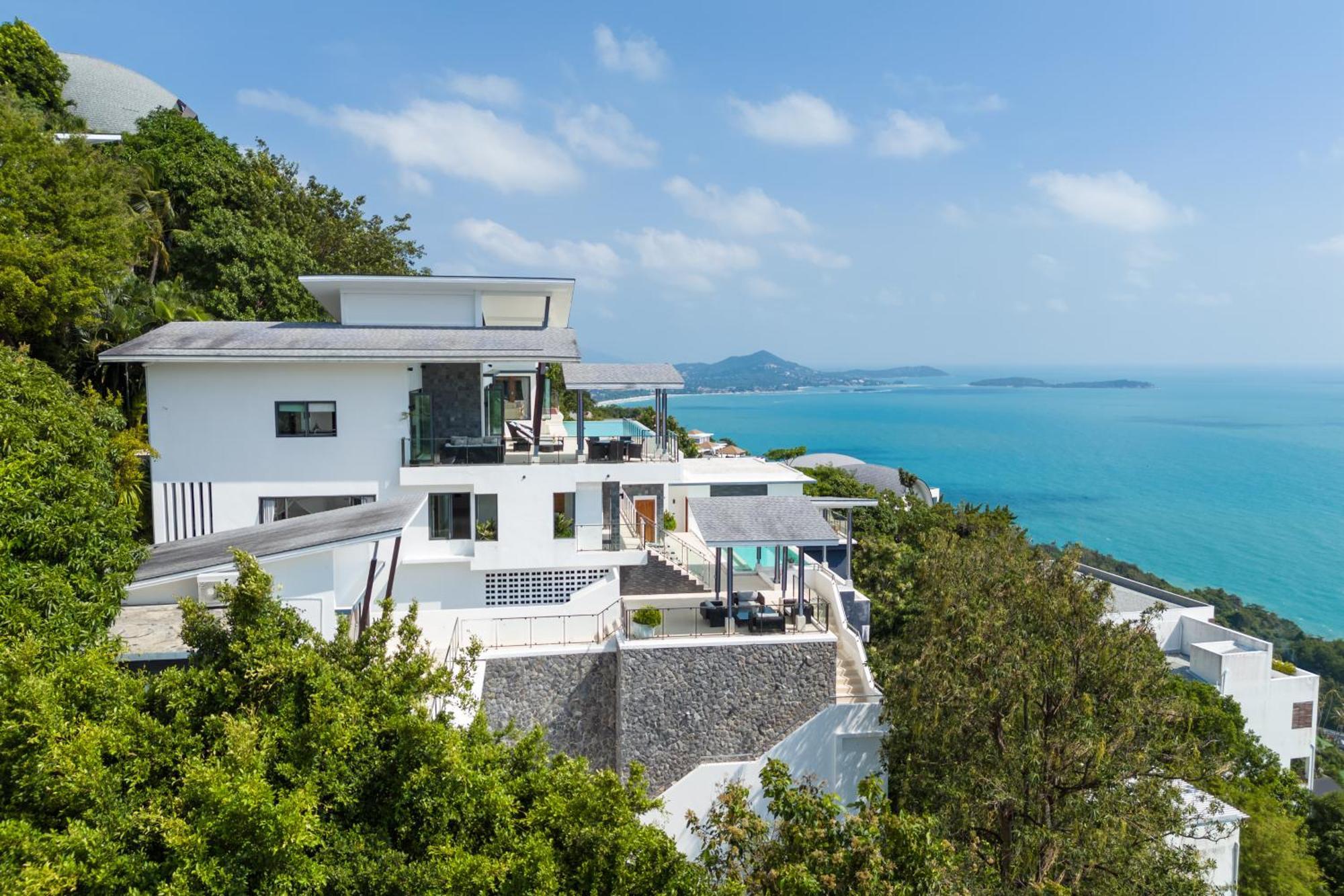 Karpe Diem Villa - Twin Infinity Pools Praia Chaweng Exterior foto