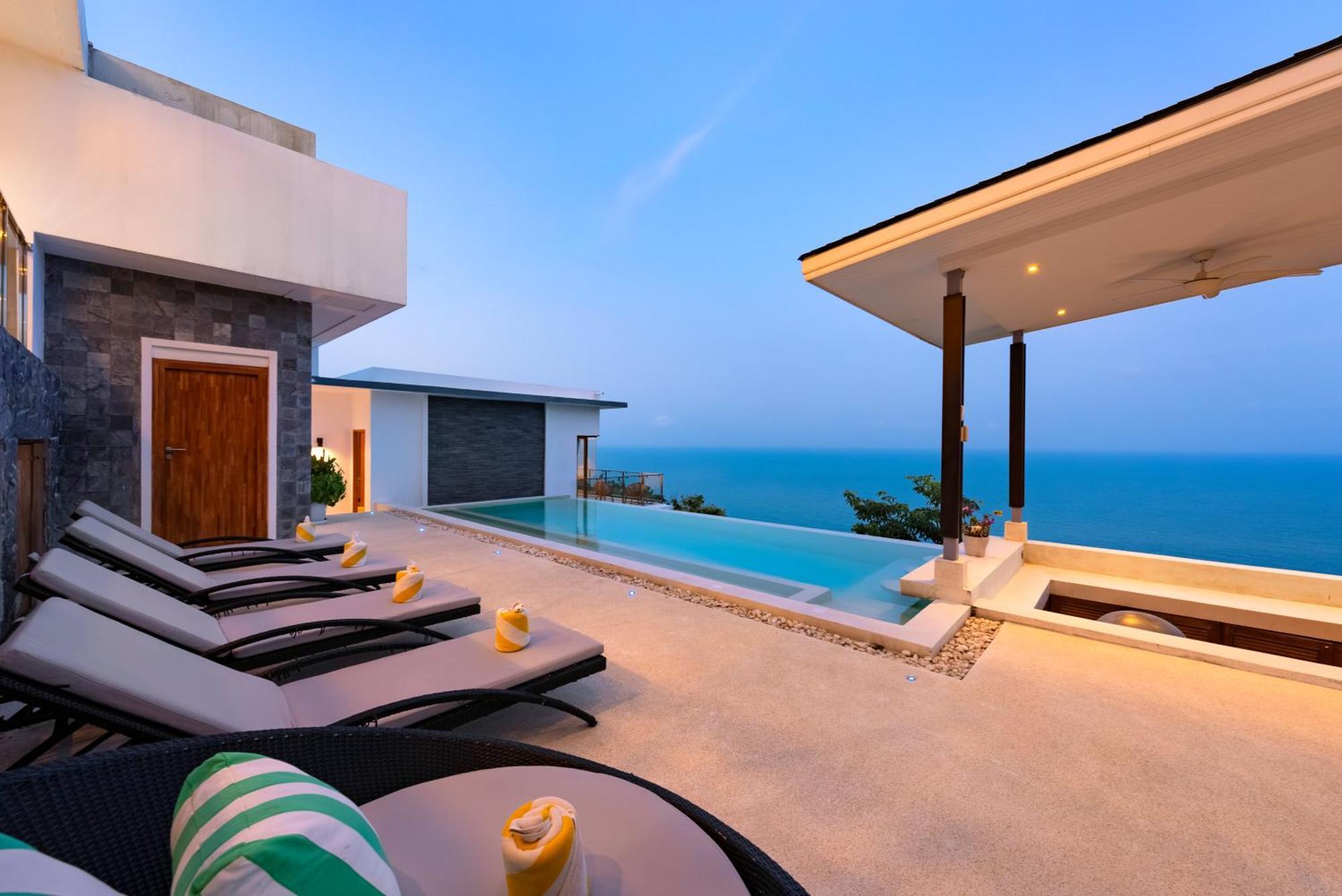 Karpe Diem Villa - Twin Infinity Pools Praia Chaweng Exterior foto